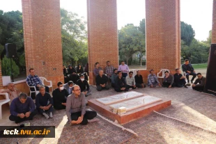 دومین روز از برگزاری زیارت عاشورا در دهه سوم محرم در دانشکده فنی و حرفه ای شهید رجائی کاشان 9