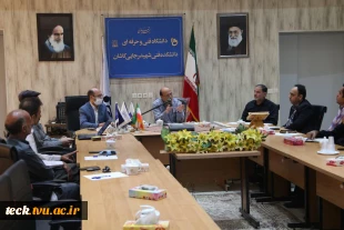 برگزاری جلسه هماهنگی و تبادل نظر با مدیران و روسای هنرستان های فنی کاشان 4