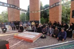 سومین روز برگزاری زیارت عاشورا در دهه سوم محرم در دانشکده فنی و حرفه ای شهید رجائی کاشان 7