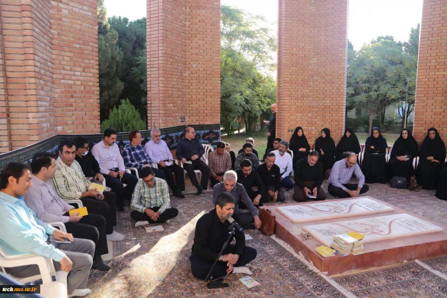 برگزاری هفتمین جلسه از مجموعه جلسات زیارت عاشوراخوانی در دانشکده فنی و حرفه ای شهید رجائی کاشان 2