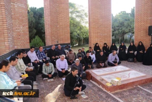 برگزاری هفتمین جلسه از مجموعه جلسات زیارت عاشوراخوانی در دانشکده فنی و حرفه ای شهید رجائی کاشان 3