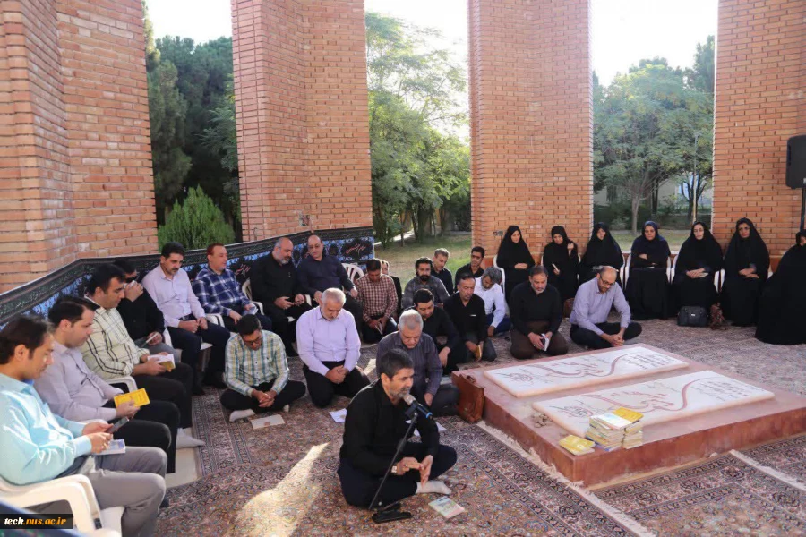 برگزاری هفتمین جلسه از مجموعه جلسات زیارت عاشوراخوانی در دانشکده فنی و حرفه ای شهید رجائی کاشان 3