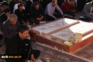 برگزاری هفتمین جلسه از مجموعه جلسات زیارت عاشوراخوانی در دانشکده فنی و حرفه ای شهید رجائی کاشان 5