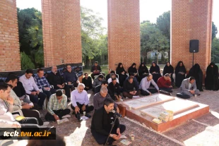 برگزاری هفتمین جلسه از مجموعه جلسات زیارت عاشوراخوانی در دانشکده فنی و حرفه ای شهید رجائی کاشان 6