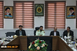 تقدیر و تشکر از نیروی انتظامی شهرستان کاشان توسط مسئولین و دانشجویان دانشکده فنی و حرفه ای شهید رجائی کاشان 5