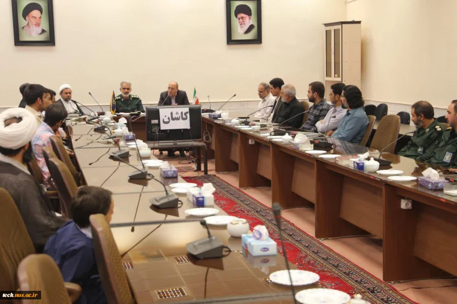 تقدیر و تشکر از سپاه پاسداران انقلاب اسلامی شهرستان کاشان توسط مسئولین و دانشجویان دانشکده فنی و حرفه ای شهید رجائی کاشان 7