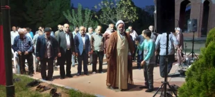 برگزاری جلسه انس با شهدای شهرستان در دانشکده فنی و حرفه ای شهید رجائی کاشان 12