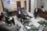 نشست مسئولان دانشکده فنی و حرفه ای شهید رجائی با مسئولان شهرداری منطقه 5 کاشان  5