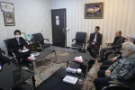 دیدار جمعی از کارکنان دانشکده فنی و حرفه ای شهید رجائی کاشان با نماینده محترم ولی فقیه و امام جمعه شهرستان کاشان جناب حجه الاسلام سید سعید حسینی 7