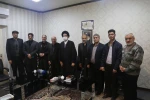 دیدار جمعی از کارکنان دانشکده فنی و حرفه ای شهید رجائی کاشان با نماینده محترم ولی فقیه و امام جمعه شهرستان کاشان جناب حجه الاسلام سید سعید حسینی 10