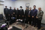 دیدار جمعی از کارکنان دانشکده فنی و حرفه ای شهید رجائی کاشان با نماینده محترم ولی فقیه و امام جمعه شهرستان کاشان جناب حجه الاسلام سید سعید حسینی 11