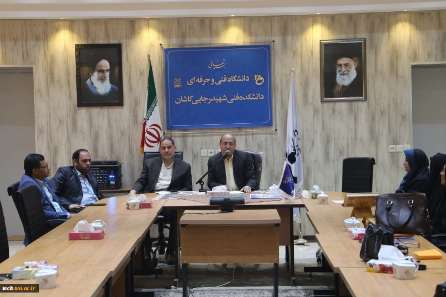 بازدید مشاوران مدارس کاشان از دانشکده فنی و حرفه ای شهید رجایی 3