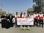 بازدید اعضای کانون های دانشجویی هلال احمر دانشگاه های شهرستان کاشان از مجتمع بهزیستی و توانبخشی سالمندان و معلولین گلابچی 3