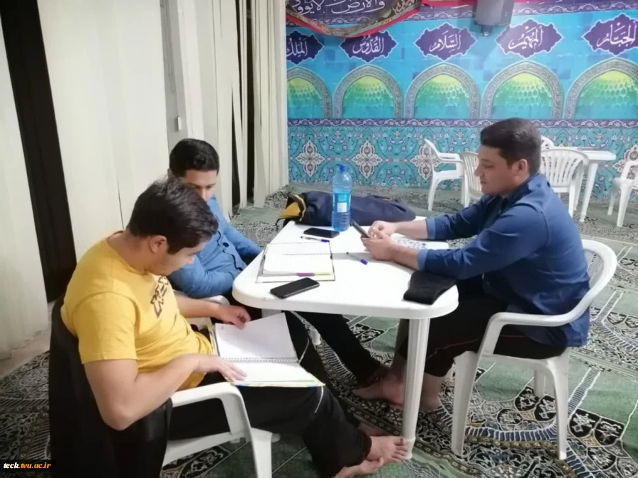 گزارش تصویری امتحانات پایان ترم نیمسال اول 1403 - 1402 5