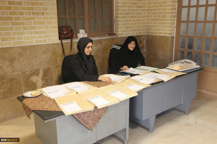 گزارش تصویری امتحانات پایان ترم نیمسال اول 1403 - 1402 18