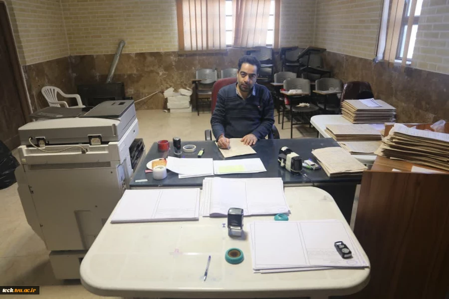 گزارش تصویری امتحانات پایان ترم نیمسال اول 1403 - 1402 19