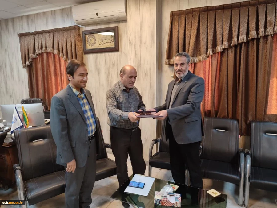 عقد تفاهم نامه راه اندازی مرکز رشد دانشکده فنی و حرفه ای شهید رجایی کاشان ذیل پارک علم و فناوری دانشگاه کاشان 2