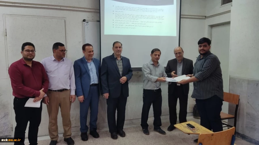 تجلیل از دانشجویان ممتاز نیمسال اول 1403 - 1402 13