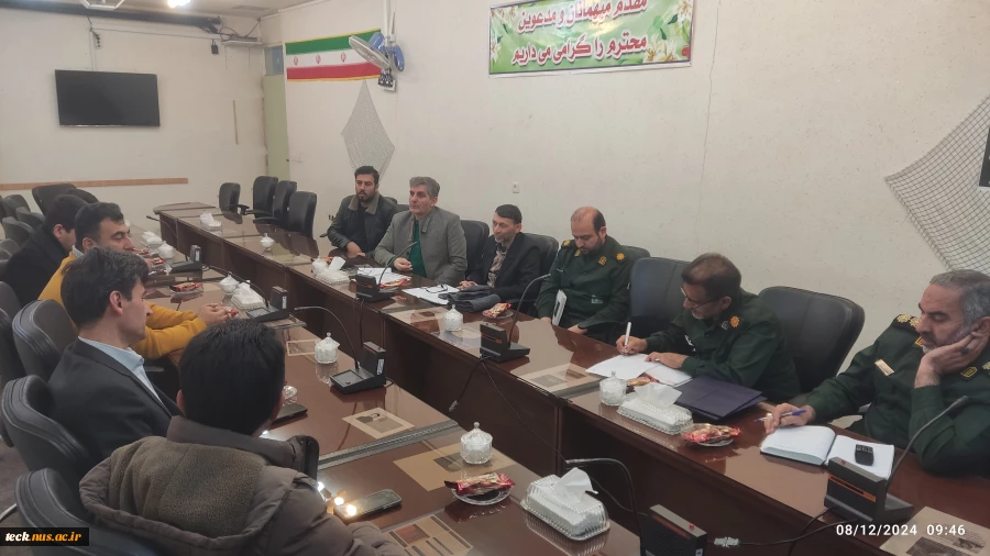 عقد تفاهم نامه همکاری های آموزشی ، پژوهشی و فناوری فی ما بین دانشگاه ملی مهارت شهید رجایی کاشان و ناحیه مقاومت بسیج آران و بیدگل 7