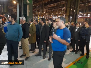 بازدید جمعی از اساتید و کارکنان از کارخانه ایران خودرو 4