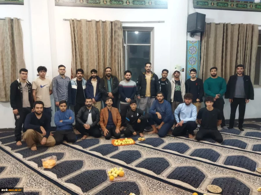 دورهمی دانشجویان دانشگاه ملی مهارت شهید رجایی کاشان در خوابگاه در شب یلدا 6