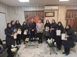 تجلیل از پرسنل خانم دانشگاه ملی مهارت شهید رجایی کاشان 2