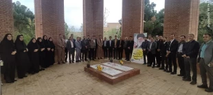 تجدید میثاق دانشگاهیان دانشکده ملی مهارت شهید رجایی کاشان با آرمان های شهدای دفاع مقدس 4
