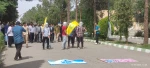 تجمع دانشگاهیان ملی مهارت شهید رجایی کاشان در محکومیت جنایات رژیم صهیونیستی در کشتار مردم بی دفاع و کودکان مظلوم غزه 3