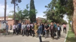 تجمع دانشگاهیان ملی مهارت شهید رجایی کاشان در محکومیت جنایات رژیم صهیونیستی در کشتار مردم بی دفاع و کودکان مظلوم غزه 4