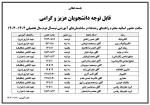 ساعت حضور اساتید محترم راهنمای رشته ها در ساختمان های آموزشی نیمسال دوم سال تحصیلی 1404-1403 2