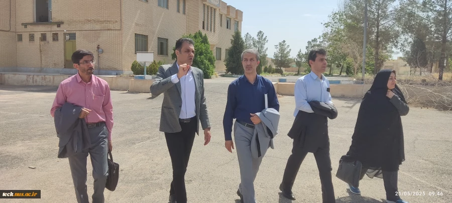 بازدید مدیرکل عمرانی دانشگاه ملی مهارت از دانشکده ملی مهارت شهید رجایی کاشان 9