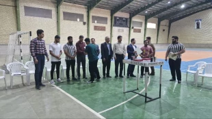 به مناسبت سالروز آزادسازی فتح خرمشهر برگزار گردید :
برگزاری نخستین دوره مسابقات مچ اندازی در دانشکده ملی مهارت شهید رجایی کاشان
 13