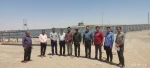 بازدید معاون فرهنگی و دانشجویی  دانشگاه ملی مهارت شهید رجایی کاشان از نیروگاه انرژی خورشیدی اردوگاه قدس شهرستان آران وبیدگل  جهت نظارت از اقدامات دانشجویان و نظارت بر روند دوره انرژی های نو بسیج دانشجویی  8