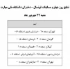 نتایج مسابقات فوتسال روز شنبه 22 شهریور 2