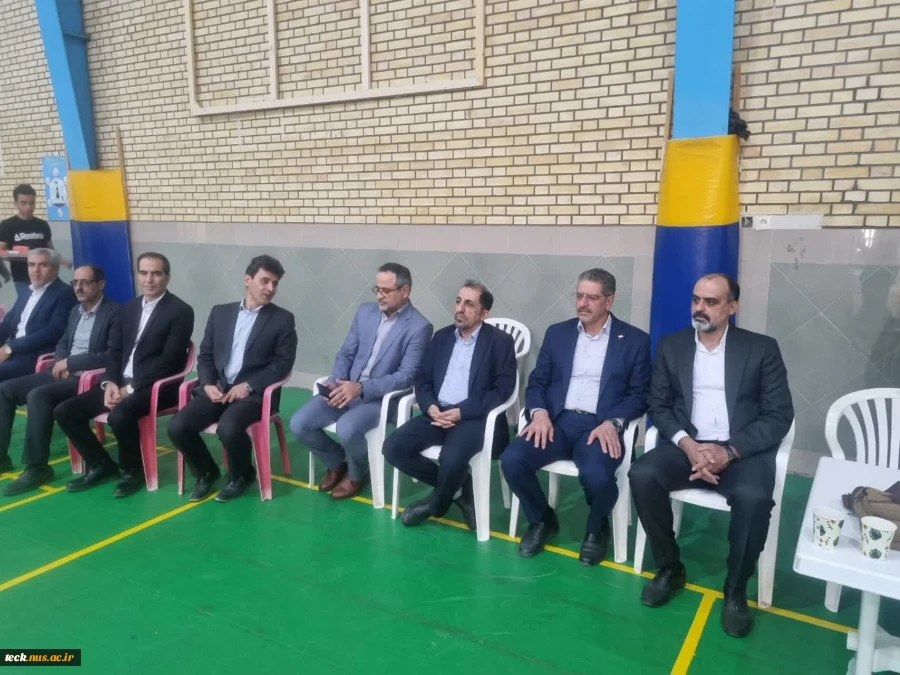 آغاز رقابت های مسابقات  بیست و هشتمین المپیاد ورزش قهرمانی دانشجویان پسر دانشگاه ملی مهارت به میزبانی دانشکده ملی مهارت شهید رجایی کاشان 6