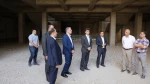 بازدید رئیس دانشگاه ملی مهارت از پروژه در حال ساخت آموزشکده دختران کاشان 6
