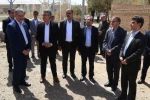 عملیات اجرایی احداث تصفیه‌خانه فاضلاب خاکستری در دانشکده شهید رجایی کاشان کلنگ خورد 2