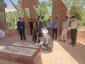 غبارروبی قبور شهدای گمنام دانشکده