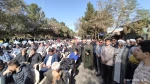 حضور رئیس و جمعی از کارکنان در مراسم راهپیمایی یوم الله 13 آبان 4