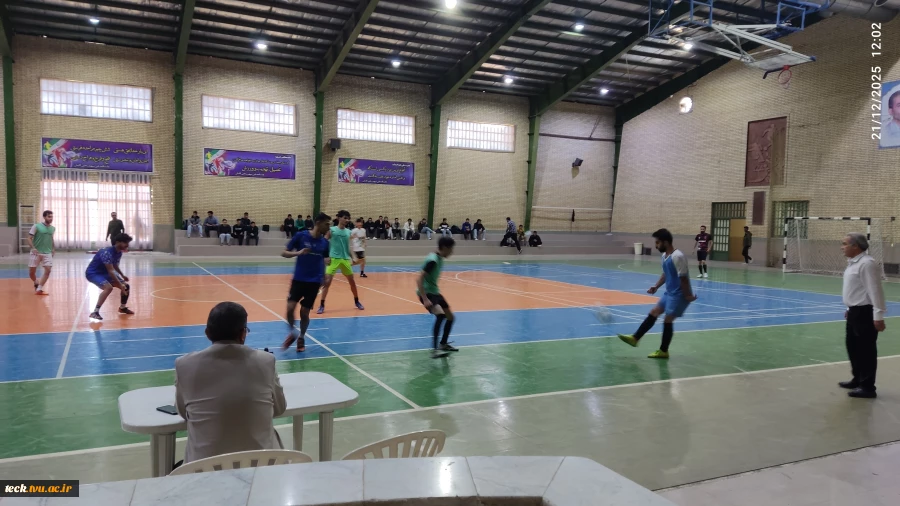 برگزاری مسابقات فوتسال دانشجویی 2
