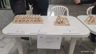 برگزاری مسابقه طراحی و ساخت پل چوبی در دانشکده ملی مهارت شهید رجایی کاشان 2