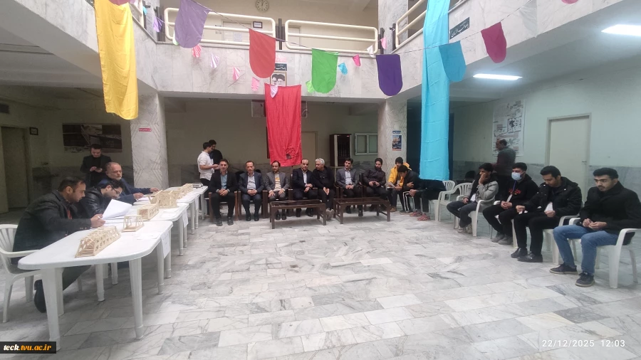 برگزاری مسابقه طراحی و ساخت پل چوبی در دانشکده ملی مهارت شهید رجایی کاشان 5