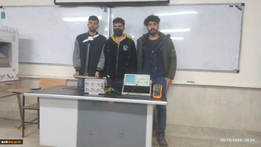 برگزاری مسابقه ساخت توربین بادی در دانشکده ملی مهارت شهید رجایی کاشان 2