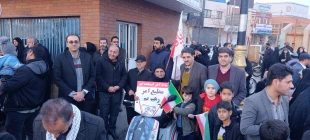 حضور پرسنل دانشکده شهید رجایی کاشان در مراسم راهپیمایی مردمی محکومیت اغتشاشات اخیر و تجدید عهد با نظام جمهوری اسلامی ایران 4