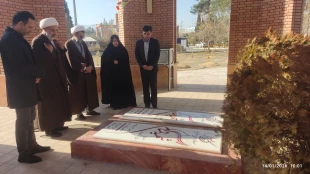 بازدید مسئول دفتر نهاد نمایندگی مقام معظم رهبری در دانشگاه ملی مهارت از دانشکده شهید رجایی کاشان 2