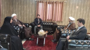 بازدید مسئول دفتر نهاد نمایندگی مقام معظم رهبری در دانشگاه ملی مهارت از دانشکده شهید رجایی کاشان 3