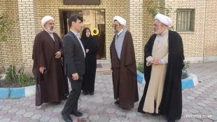 بازدید مسئول دفتر نهاد نمایندگی مقام معظم رهبری در دانشگاه ملی مهارت از دانشکده شهید رجایی کاشان 6