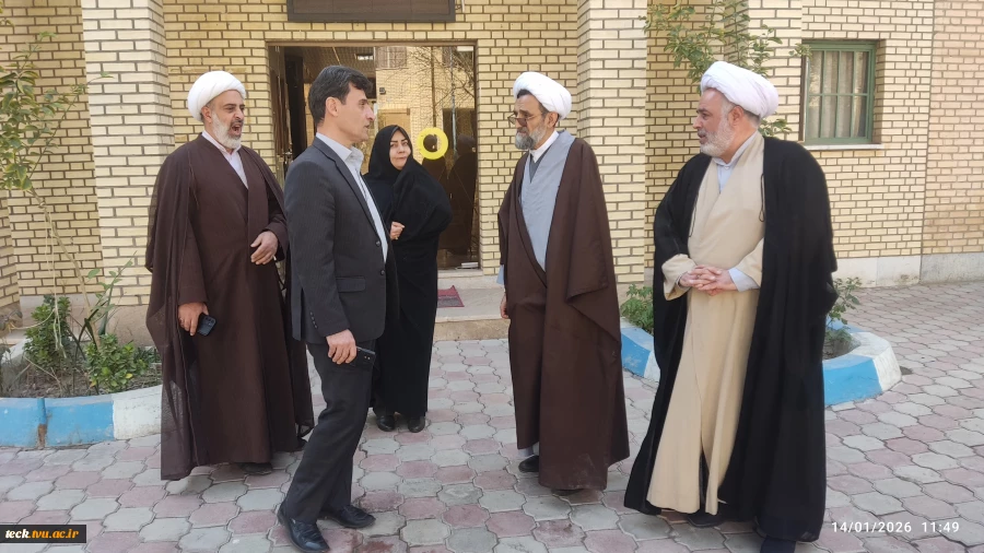 بازدید مسئول دفتر نهاد نمایندگی مقام معظم رهبری در دانشگاه ملی مهارت از دانشکده شهید رجایی کاشان 6