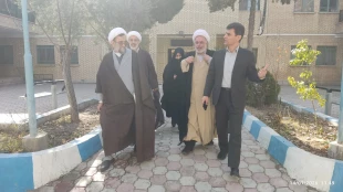 بازدید مسئول دفتر نهاد نمایندگی مقام معظم رهبری در دانشگاه ملی مهارت از دانشکده شهید رجایی کاشان 7