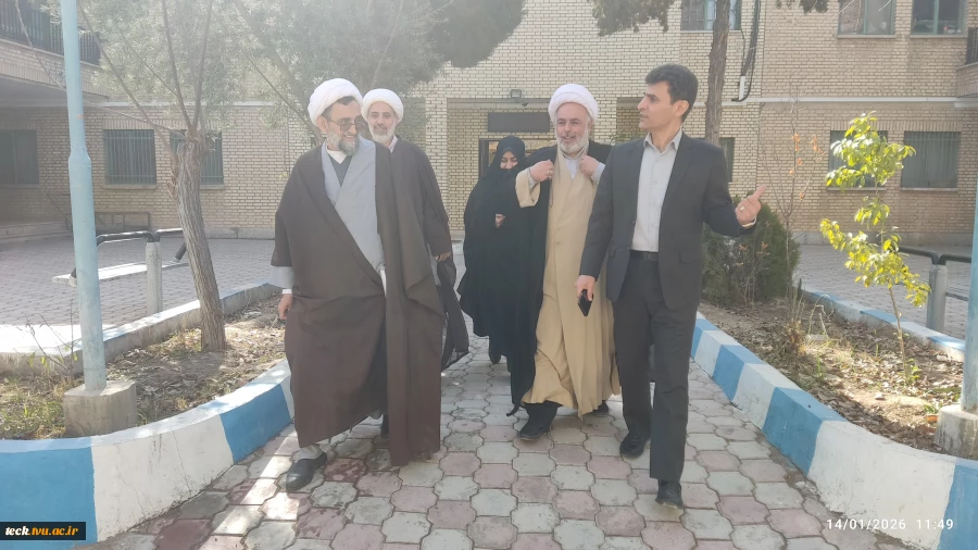 بازدید مسئول دفتر نهاد نمایندگی مقام معظم رهبری در دانشگاه ملی مهارت از دانشکده شهید رجایی کاشان 7